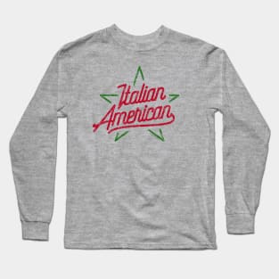 Italian American Star Long Sleeve T-Shirt